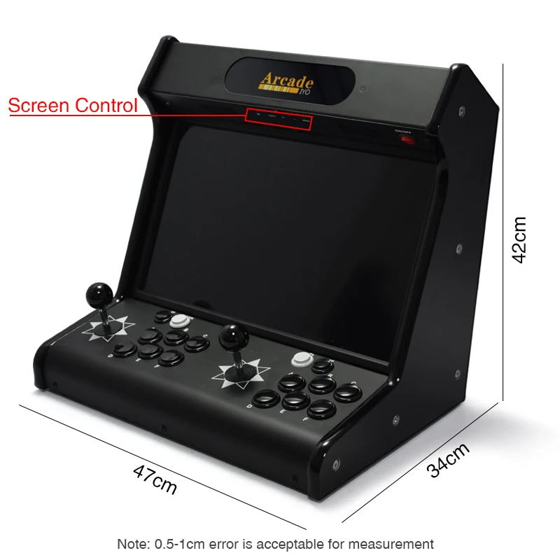 IYO Pandora Box Arcade 18.5 Inch Machine 3D Wifi 8000 in 1 LCD Console No Delay Button Joystick Game | Спорт и развлечения