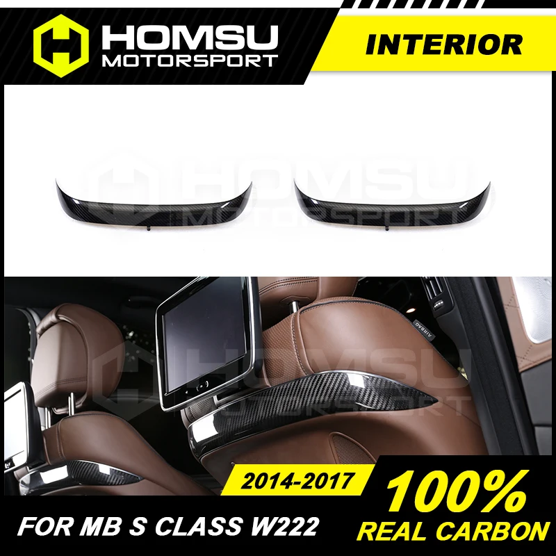 Внутренняя отделка из 100% натурального углеродного волокна для Mercedes S Class W222 S320 S400