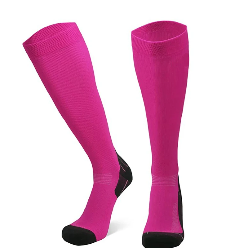 Носки компрессионные для мужчин и женщин длинные чулки велоспорта тренажерного