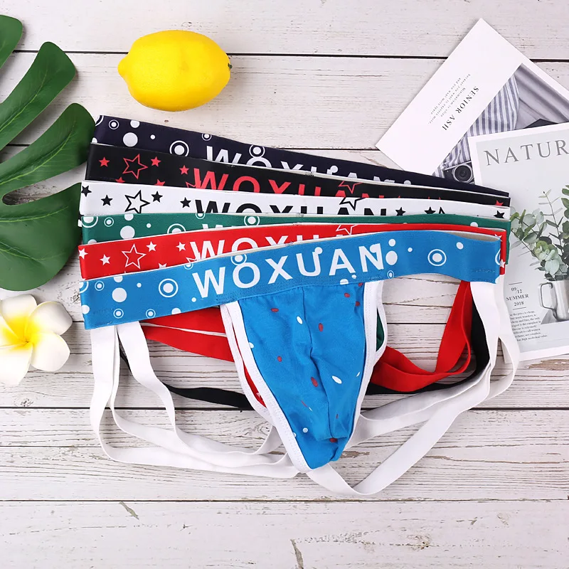 3 шт./лот гей стринги джоки эротические открытые ягодицы гей-трусики нижнее белье