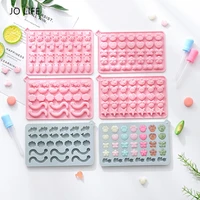 jo life silicone cartoon diy baking mold flower crown insect chocolate candy cake fondant moulds