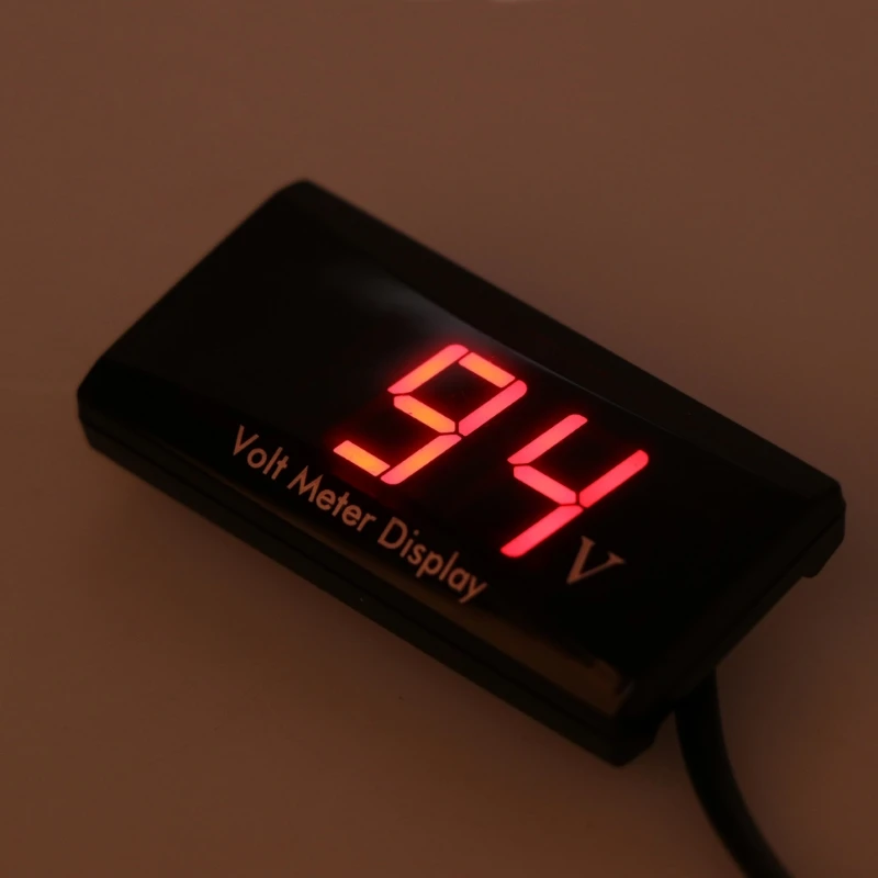 

DC 8-16V LED Digital Display Voltmeter Voltage Meter Volt For 12V Cars Vehicles