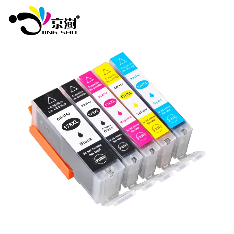Совместимый картридж 178XL для принтера HP 178 Deskjet 3070A 3520 6510 B010B B109a B109n B110a B210b B209a B210a|ink