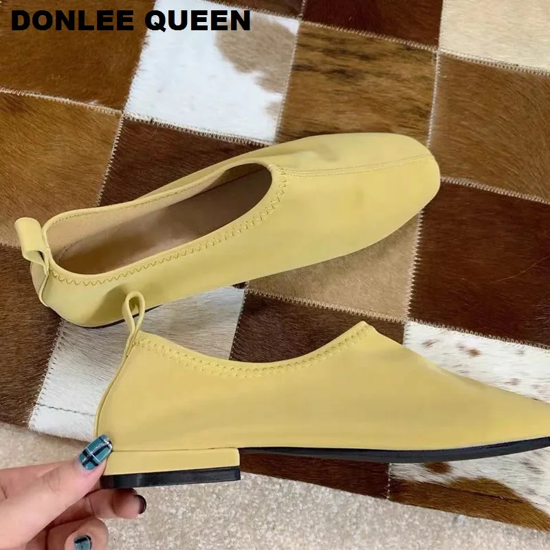DONLEE QUEEN/Брендовая обувь на плоской подошве Женские повседневные Лоферы без