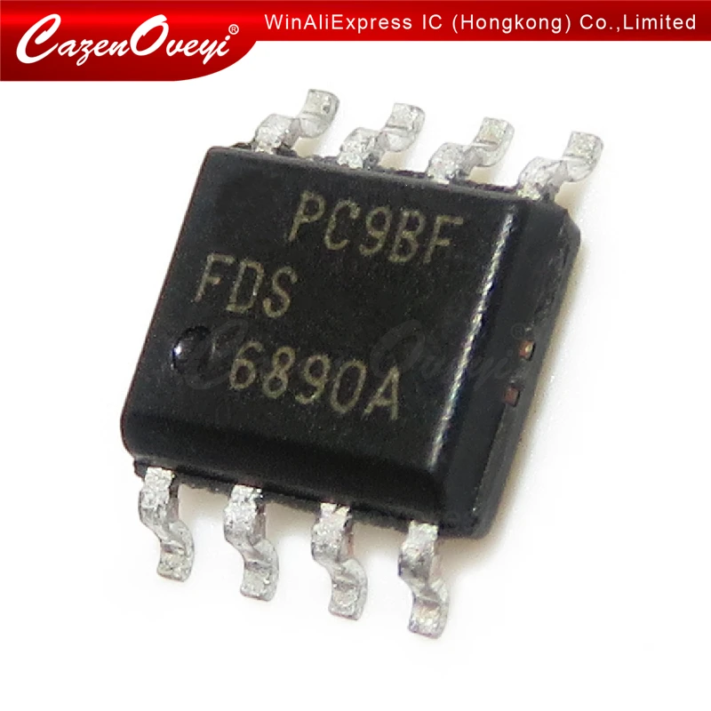 

5 шт./партия FDS6890A FDS6890 SOP-8 в наличии