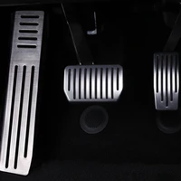 a little change car pedals for tesla model s model x 2016 2020 accelerator gas fuel brake foot rest pedal pads mats cover