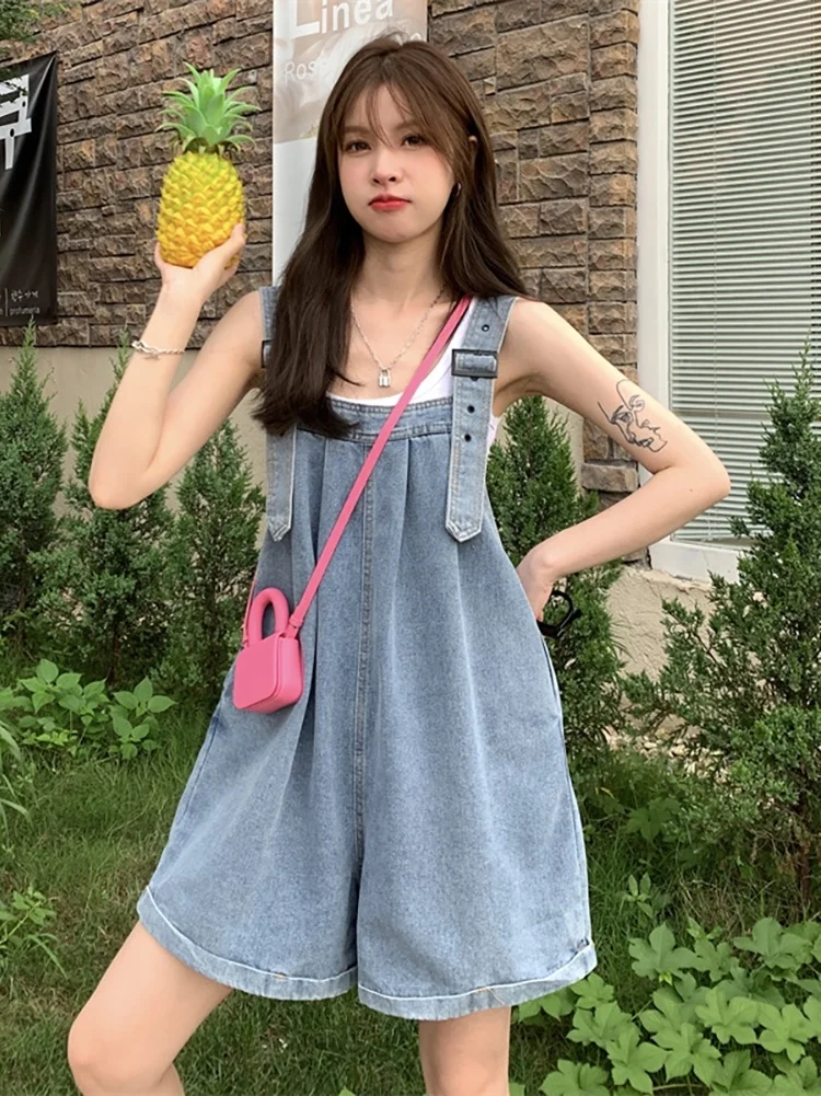 Женский летний рюкзак яркие шорты новинка 2021 тонкие большие корейские джинсы