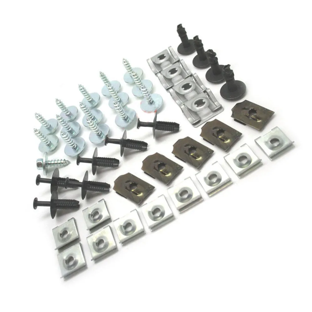 

Useful Retainer Clip 44 PCS Accessories Engine Under Cover Replacement