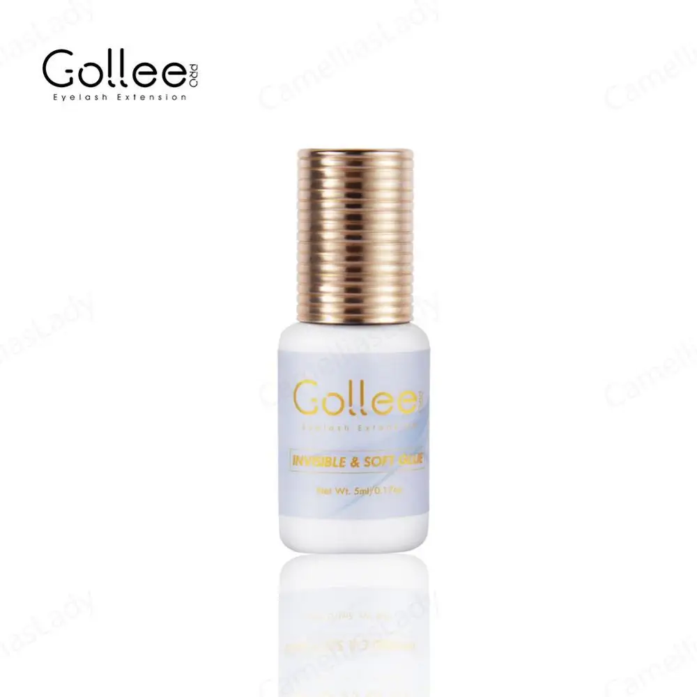 

Gollee Beginner Glue New Organic Korean Packaging Labels Adhesive Latex Free Vegan Eye Lash Extension Glue Lashes Glue