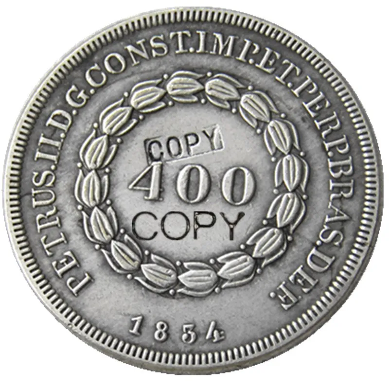 

Бразилия, набор (1834, 1843, 1844), 3 шт., 400 монет с серебряным покрытием