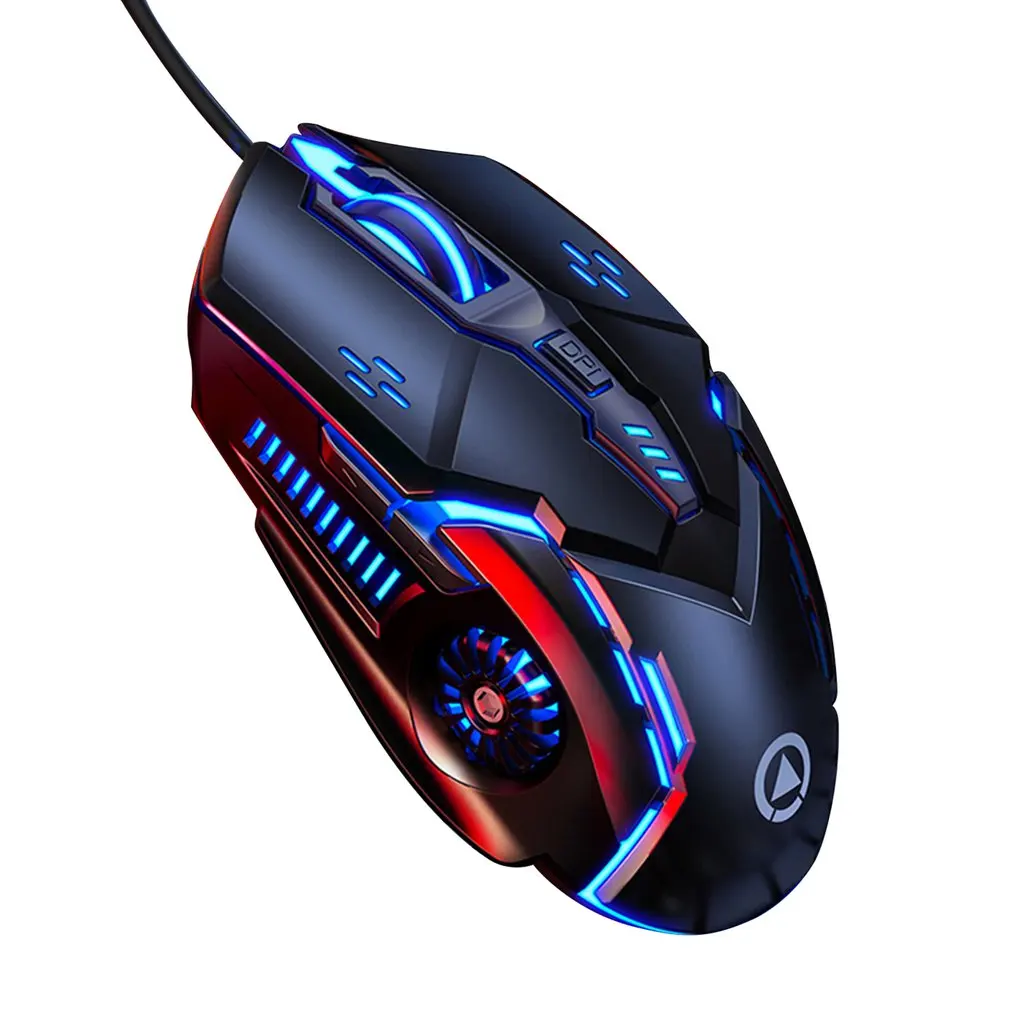 

Мышь G5 игровая Проводная, 6D, 3200DPI, 7 цветов подсветки