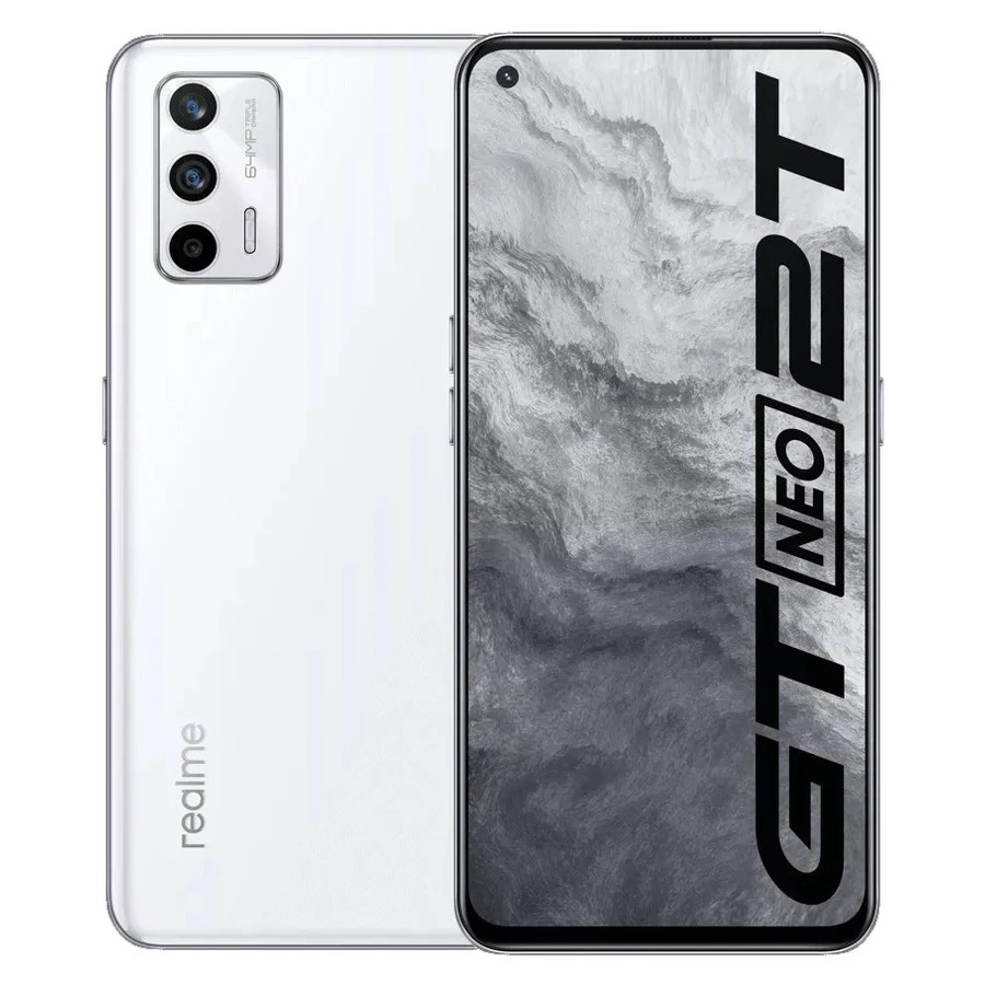 original realme gt neo 2t 5g cell phones 6 43 super amoled dimensity 1200 octa core 64mp camera 65w flash charging smartphone free global shipping