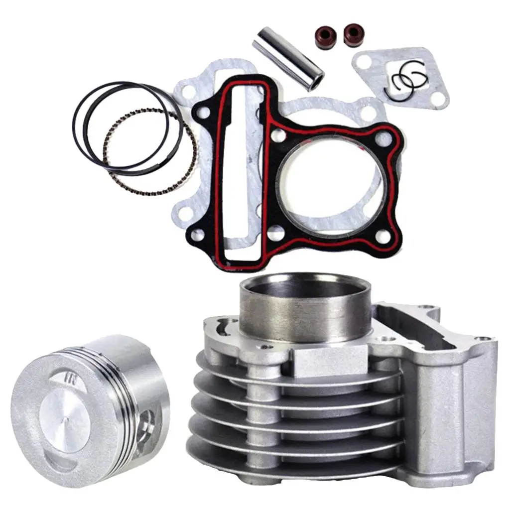 47mm Big Bore Cylinder Kit for GY6 50 50cc QMB139 Honda & Chinese Scooter | Engines Engine Parts