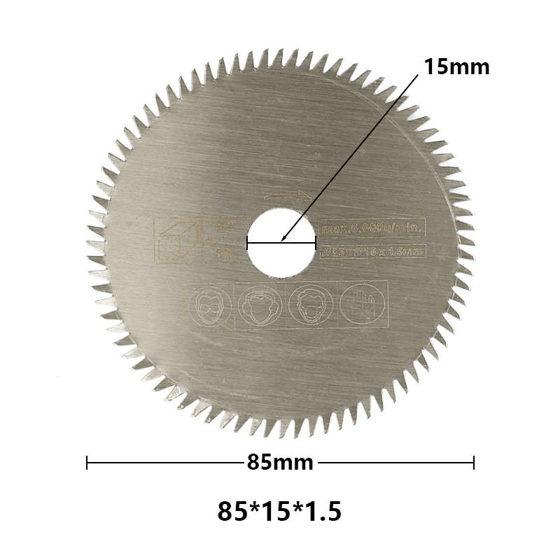 

85mm Cutting Tool Saw Blades For Power Tool Circular Saw Blade For Wood HSS Saw Blade Dremel Cutter Circular Mini Saw Blade