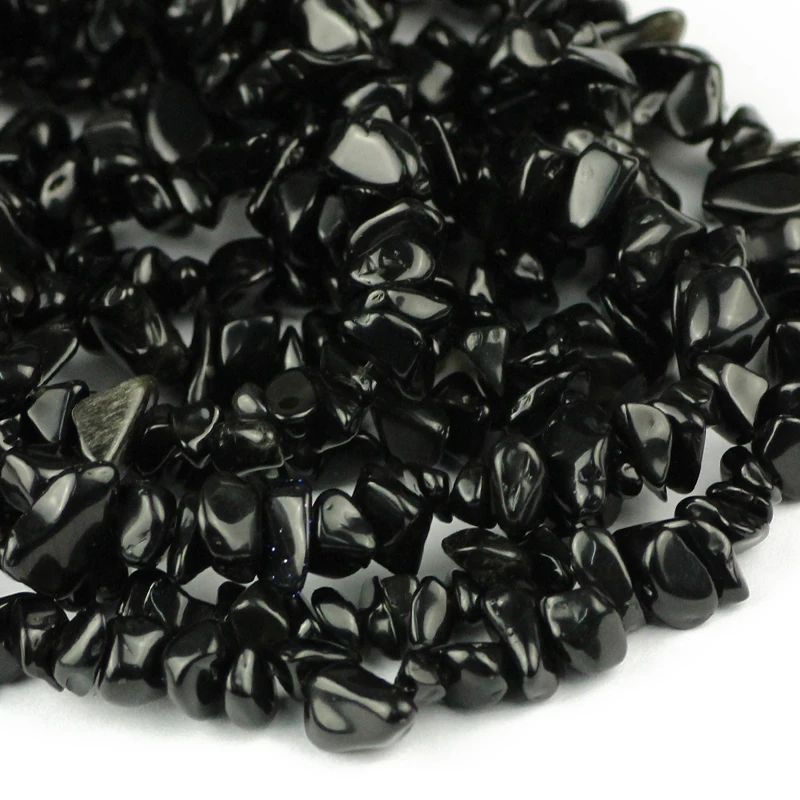 Бусины из натурального камня неправильной формы 87 см | Украшения и аксессуары