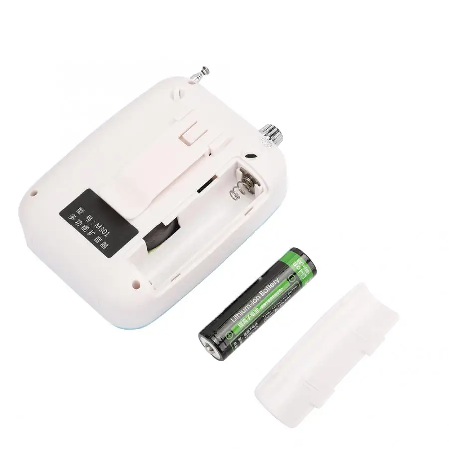 M301 портативный громкоговоритель FM радио динамик с функцией записи