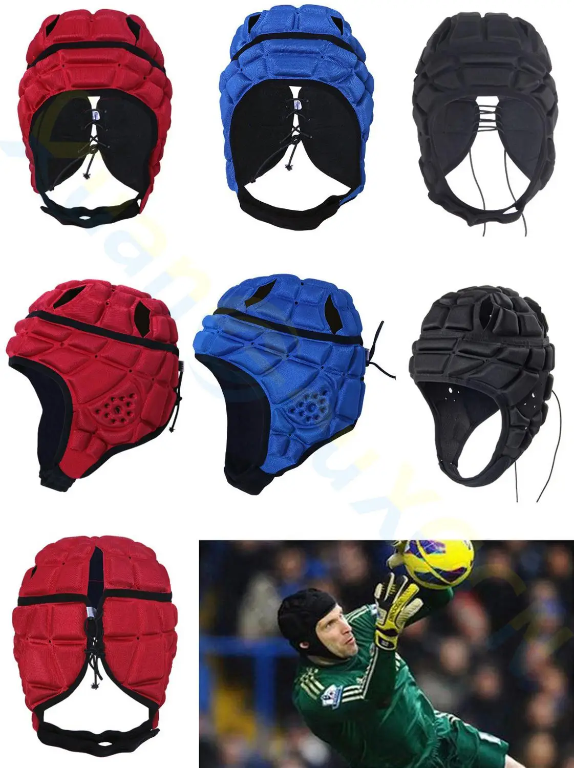Профессиональная шапка для мужчин и детей игры в регби с защитой от