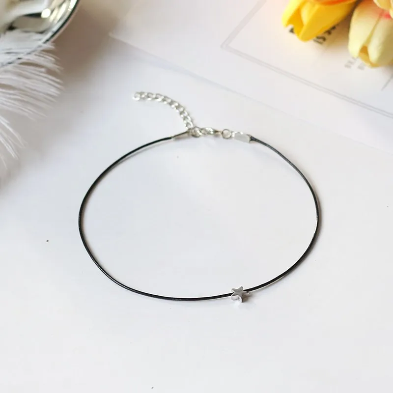 Модная новая изящная цепочки из воска пятиконечная подвеска в виде звезды