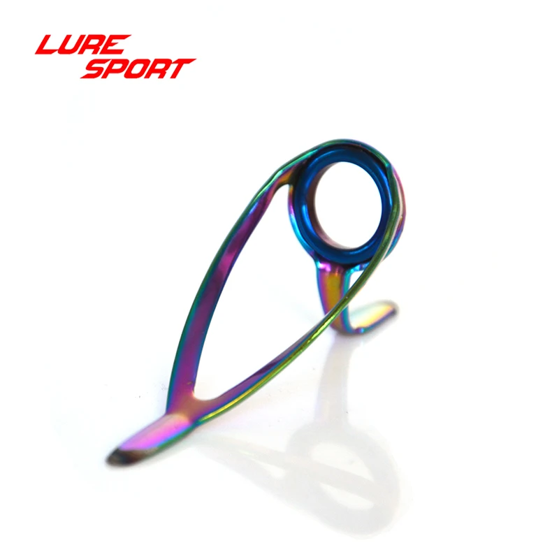 LureSport 5 шт. Радужная рамка синее кольцо LC направляющая удилище строительный