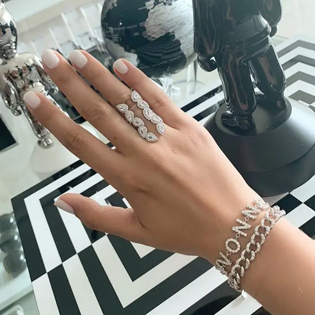 2021 обручальное кольцо с белым фианитом для женщин и девушек модные ювелирные