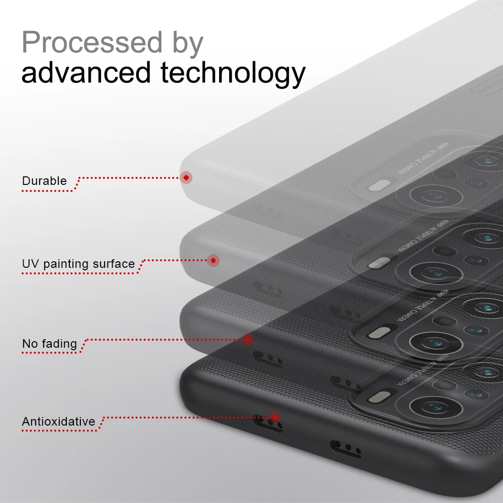 Чехол Nillkin для Xiaomi Poco F3 Pro матовый чехол телефона 360 дюйма защитная задняя крышка