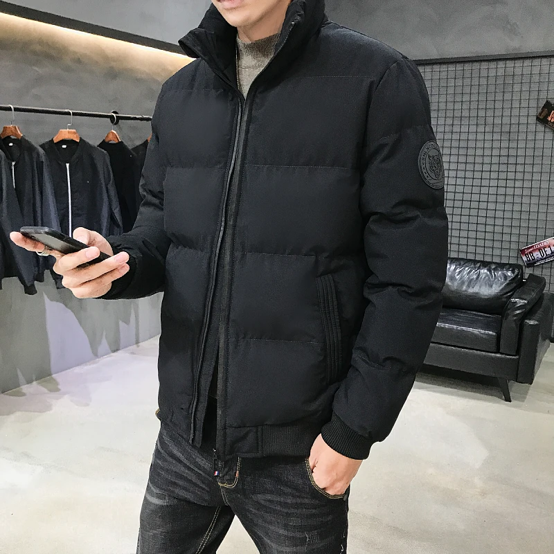 Новинка 2020 Зимний пуховик для мужчин Толстая теплая толстовка на белом утином