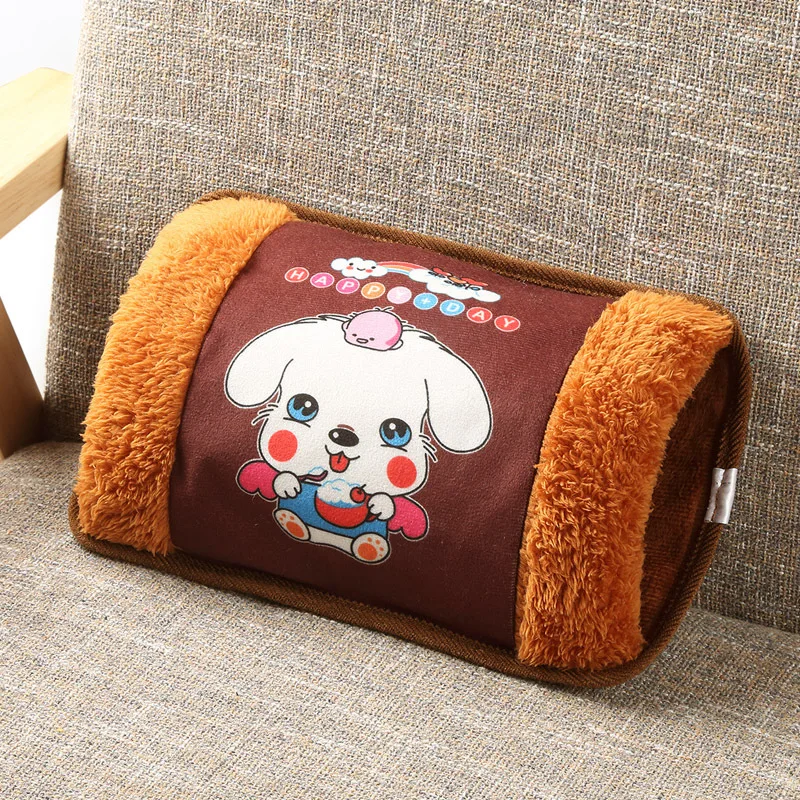 грелка Милая для рук с героями мультфильмов сокровище бутылка горячей воды