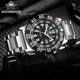 Addies Men's Quartz Watch Fashion Casual 50m Waterproof Stainless Steel Strap Tube Luminous Watch Military Outdoor sports Watch Other Image
