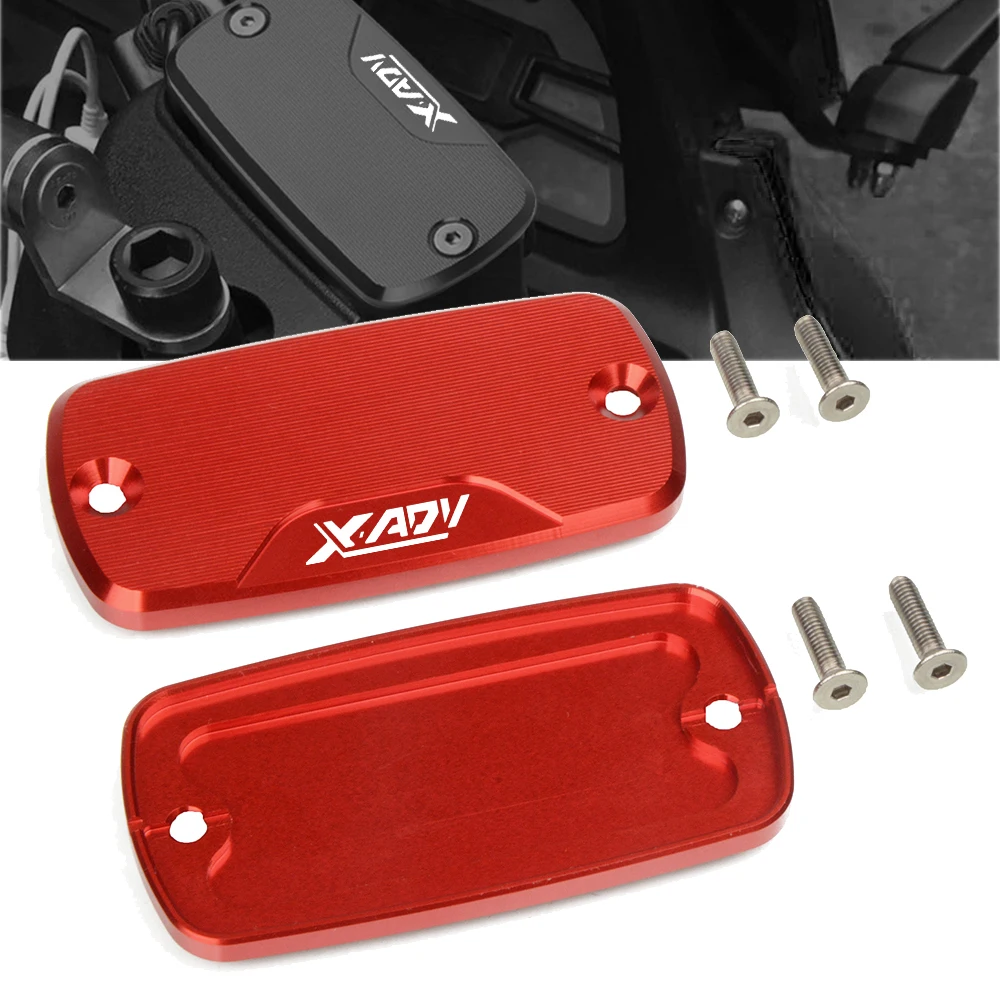 

For HONDA Scooter X-ADV XADV 750 2017 2018 Motorcycle Accessories Front Brake Master Cylinder Fluid Reservoir Cover caps 2019