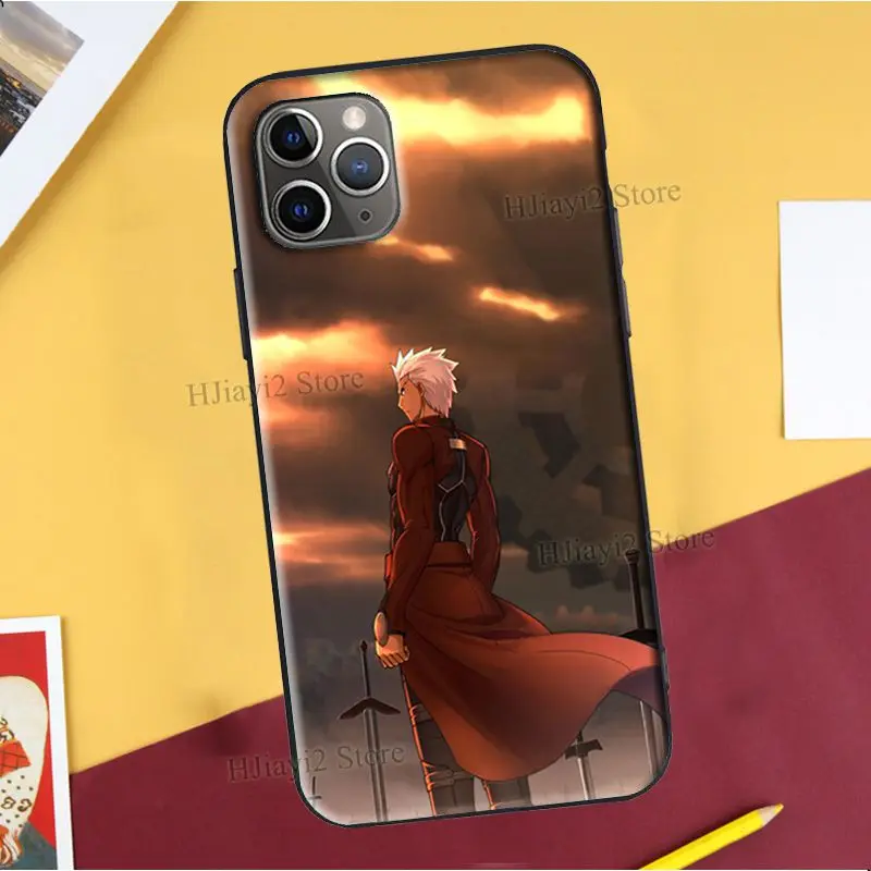 Чехол Archer Rin Fate Stay Night для iPhone 11 Pro Max 13 12 mini SE 2020 X XR XS 7 8 Plus чехол | Мобильные телефоны