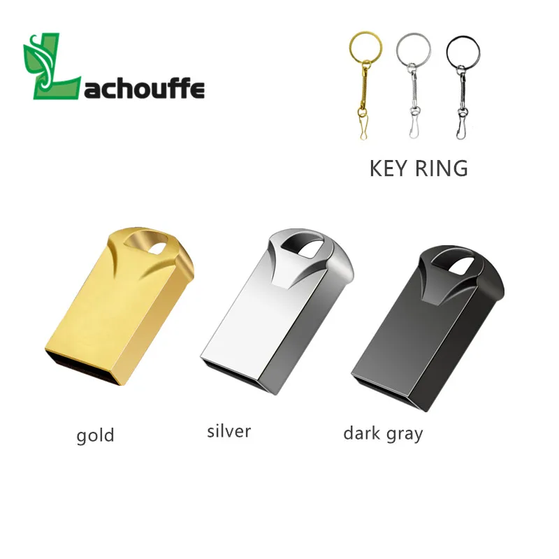 Сверхмаленький металлический USB флэш-накопитель 64 ГБ/32/ГБ/16/ГБ/8 ГБ/4 ГБ