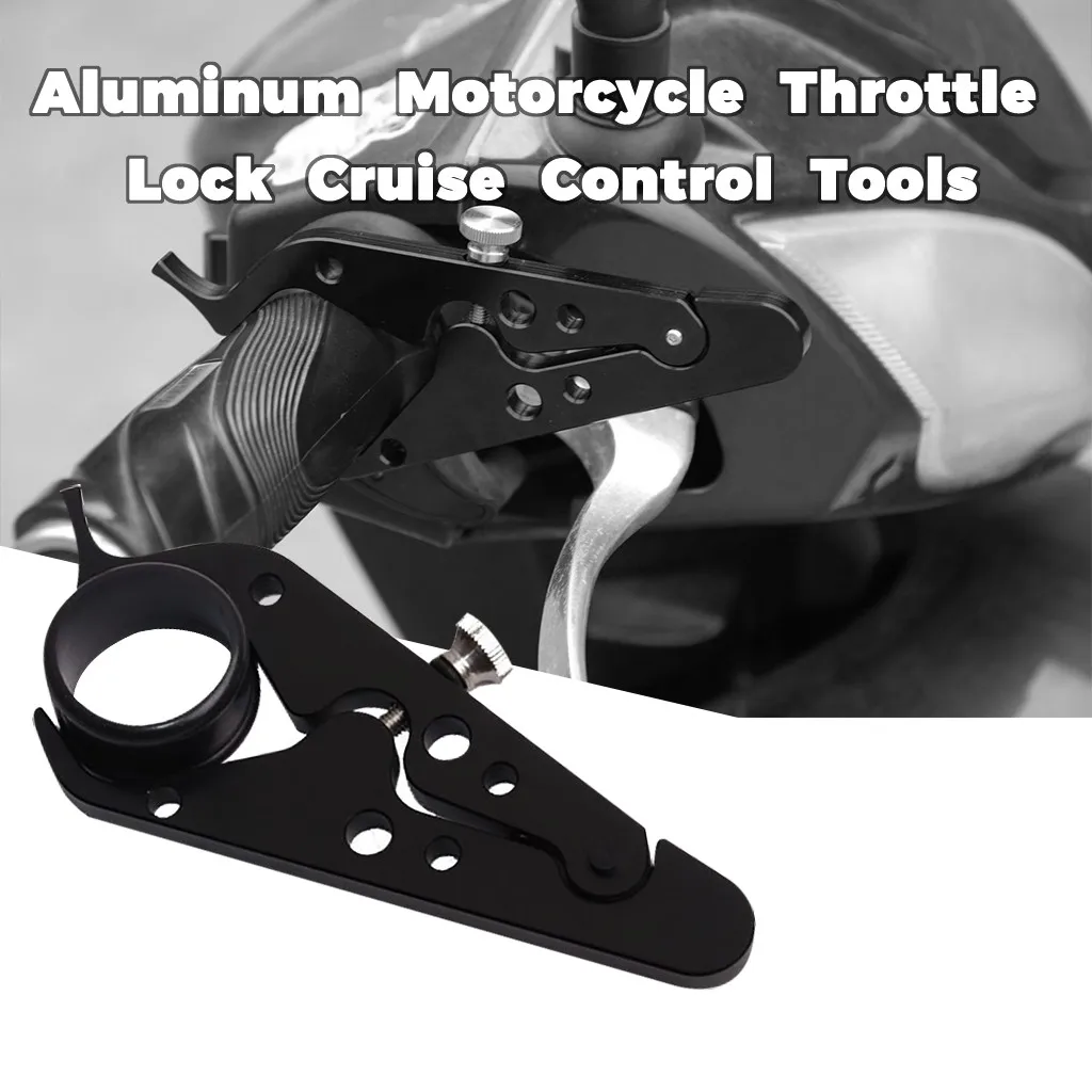 New Universal Motorcycle Fixed Speed Cruise Tool Aluminum Throttle Lock Constant Control Tools 135*45mm #BL4 | Автомобили и