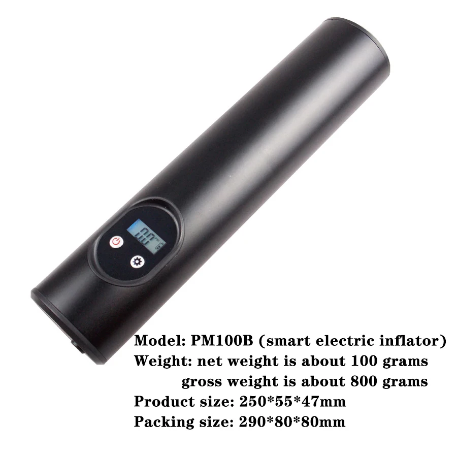Умный мини велосипедный насос алюминиевый сплав Ручной USB воздушный для
