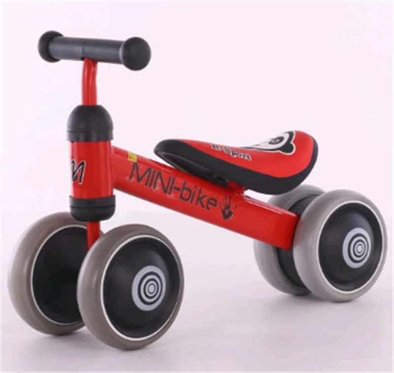 Детский велосипед балансировочный скутер прогулочная машина четыре колеса для