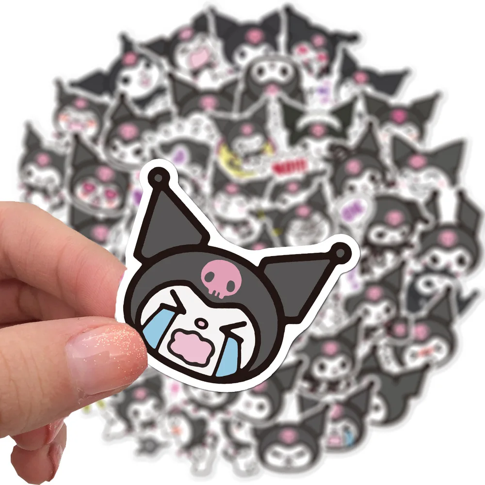 50 шт в наборе Kawaii Kuromies наклейки &quotМелодия&quot и яркие с мультяшными вставками