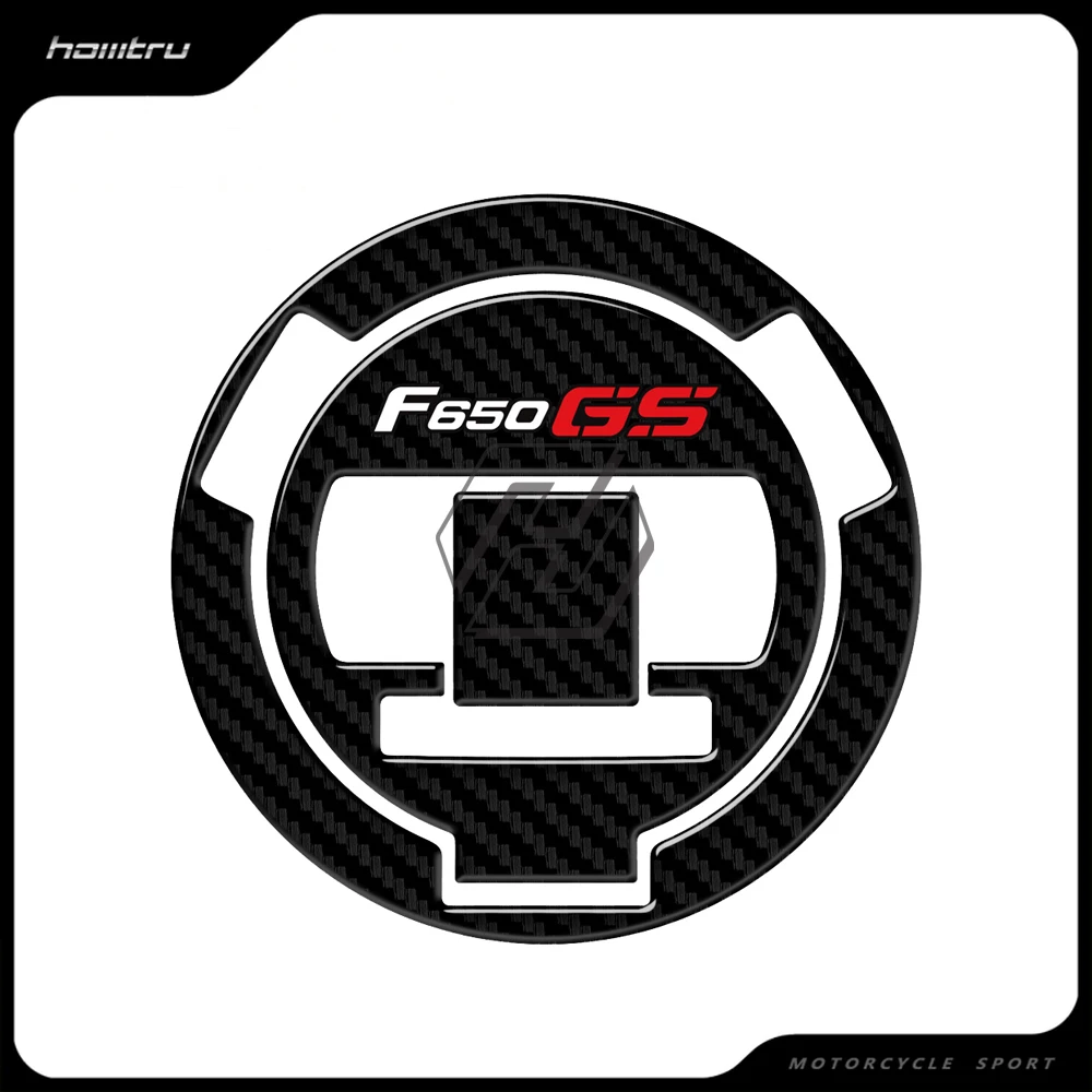

3D Carbon-look Motorcycle Fuel Gas Cap Protector Decals Case for BMW F650GS F650 GS 2008-2013