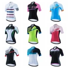 Женская велосипедная майка JPOJPO, быстросохнущая футболка для езды на горном велосипеде, Униформа, одежда для велоспорта с защитой от УФ излучения