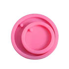 1 шт., силиконовая круглая подвеска, эпоксидная смола, форма, набор, брелок с биркой для собак, литье из смолы, литье, инструменты, эпоксидные формы