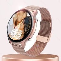 2021 fashion bluetooth call smart watch women ip68 waterproof heart rate smartwatch for xiaomi huawei watch phone support hebrew