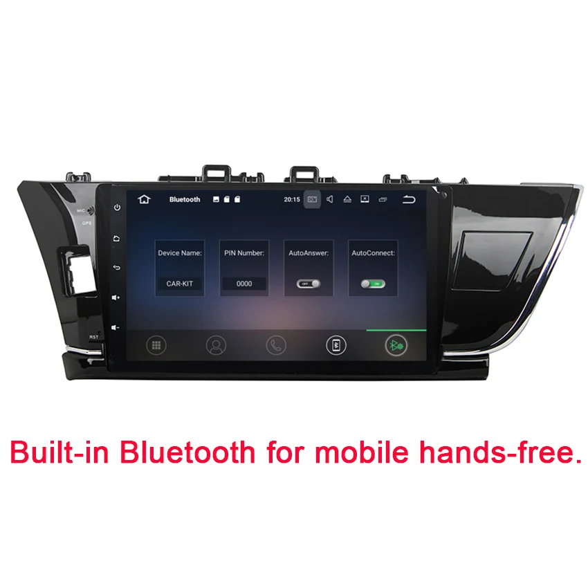 YESSUN Android для Toyota Corolla 2014 ~ 2015 Автомобильный навигатор GPS Аудио Видео Стерео