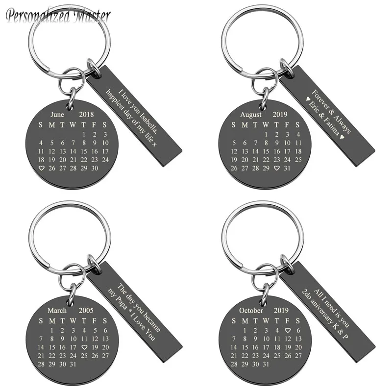 Персонализированные мастер пользовательский календарь специальная дата