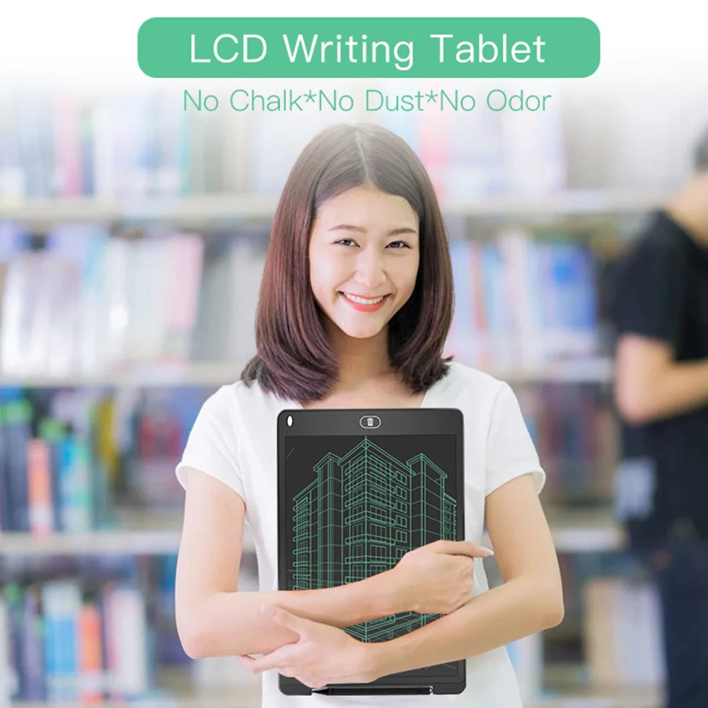 

LCD Writing Tablet 12 Inch Drawing Tablet Digital Graphics Tablet Electronics Drawing Board Erasable Handwriting Pads Light pad