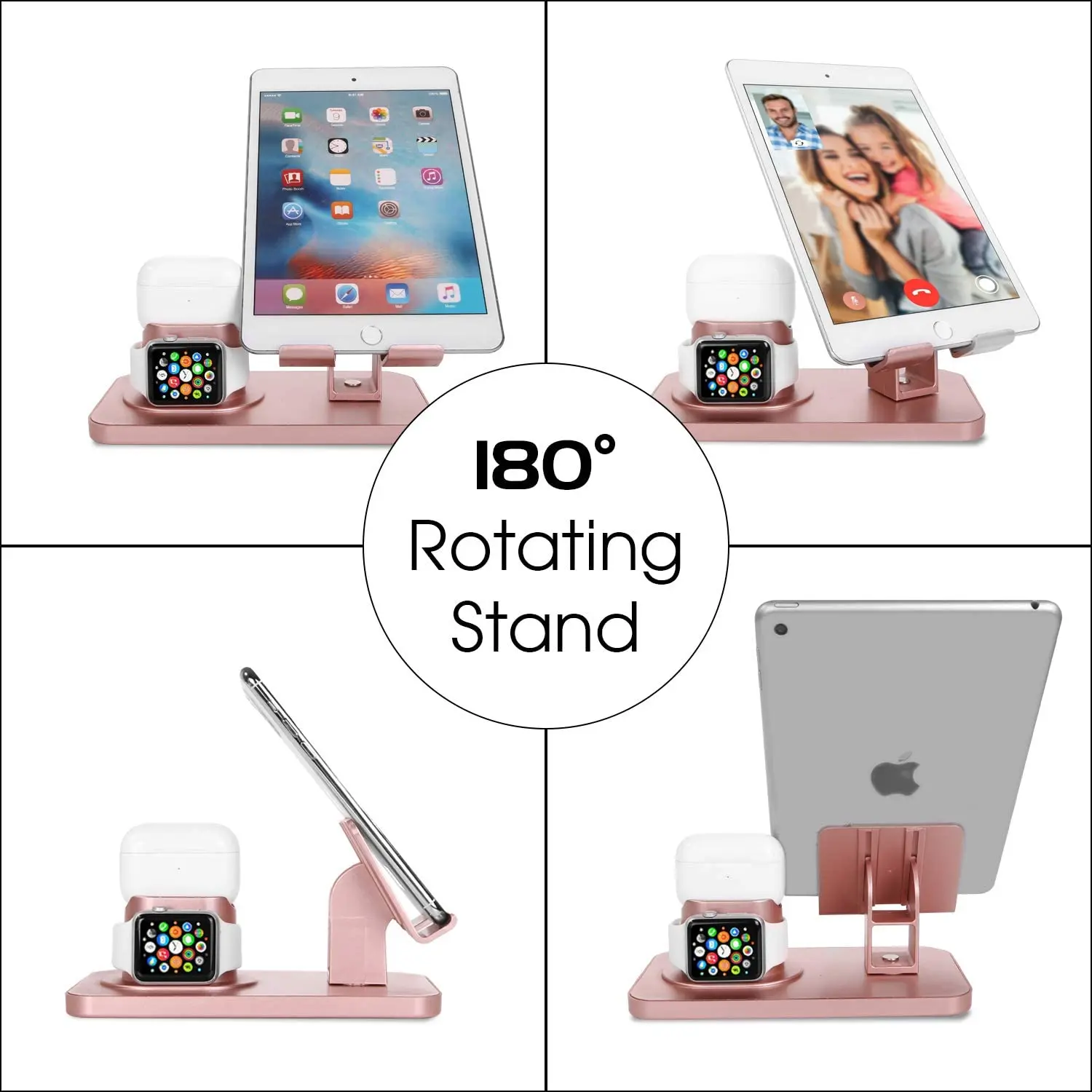 3 in 1 phone holder for iphone 7 8 xs xr 11 12 pro max desk phone stand charging dock station for apple watch 6 5 4 airpods por free global shipping