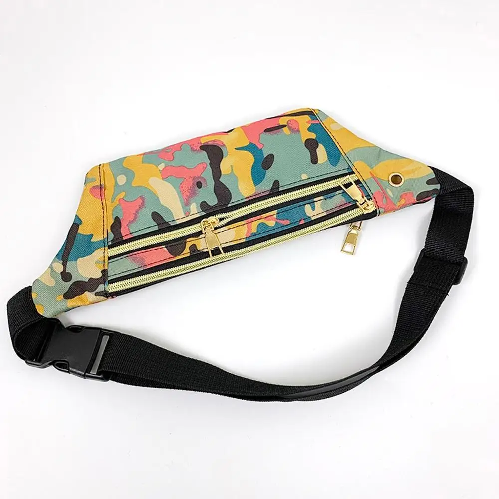 Женская сумка на плечо холщовая поясная кошелек с надписью женская двойной