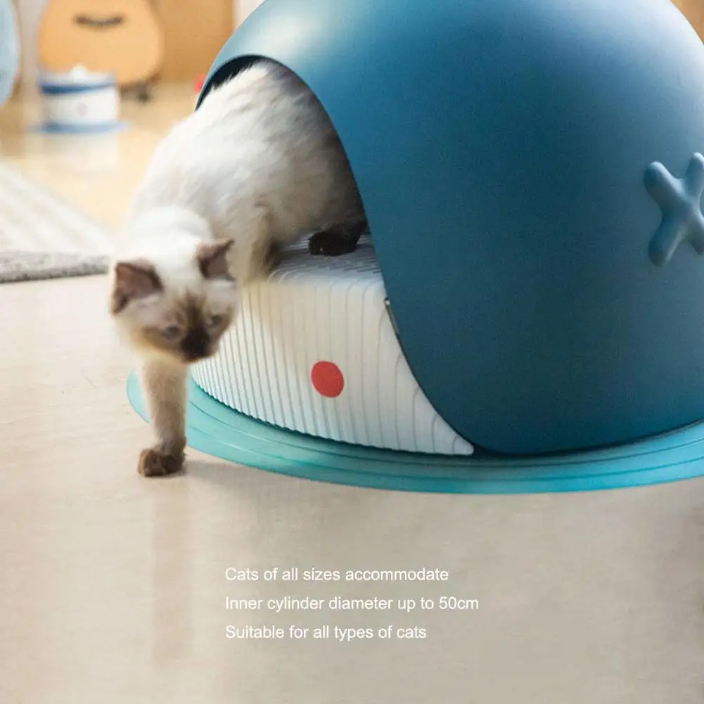 Полузакрытый ящик для кошачьих туалетов песочница домашних животных в форме