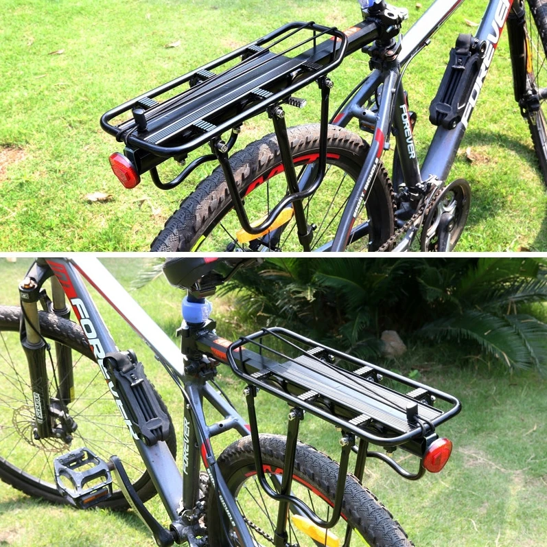 

WEST BIKING Bike Carrier Rack Bike Luggage Bag Set Stand Aluminum + Steel Cycling Cargo Racks 140 KG Load-bearing Bicycle Racks