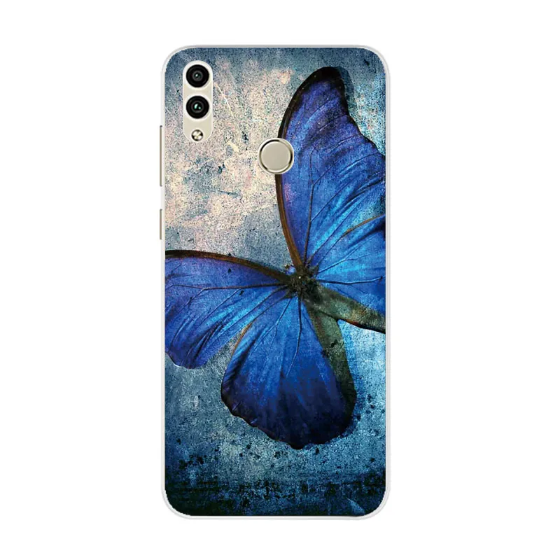 For Huawei Honor 8C Case Cover 6.26 Soft TPU Silicone Fundas On Cases BKK-L21 Phone Back |