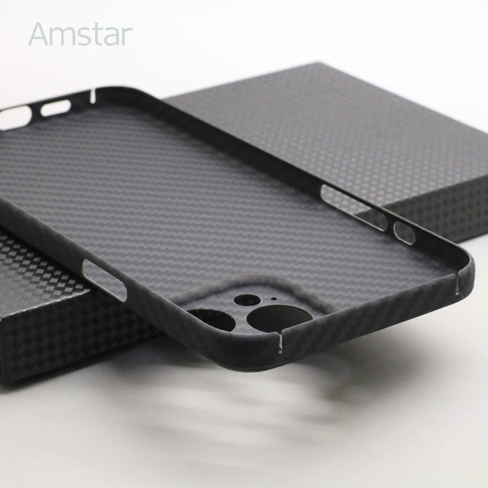 Чехол Amstar для телефона из углеродного волокна Ультратонкий Жесткий чехол iPhone 11 Pro