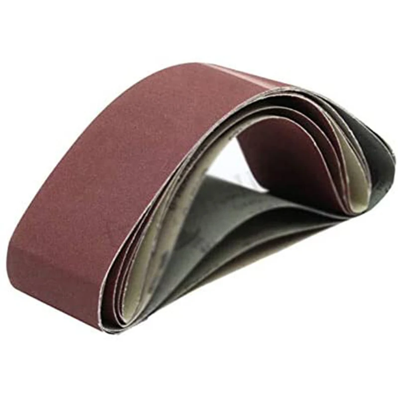 

6Pcs Sanding Belts for Grinding Polishing 915X100mm Mix 80,120,180,240,320,400Grit Sanding Belt Abrasive Tools