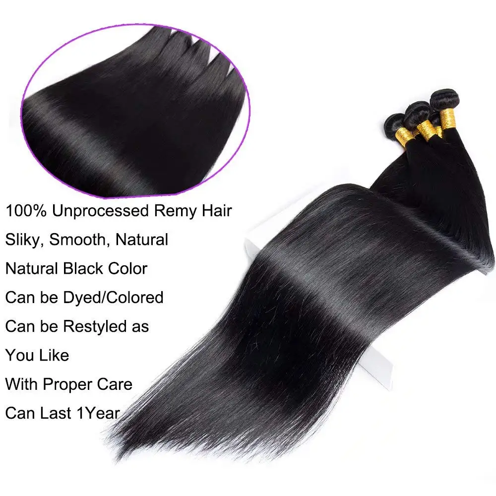 Прямые пучки для наращивания волос 30 дюймов 40 дюймов|bundle deals|hair weave bundleshair natural |
